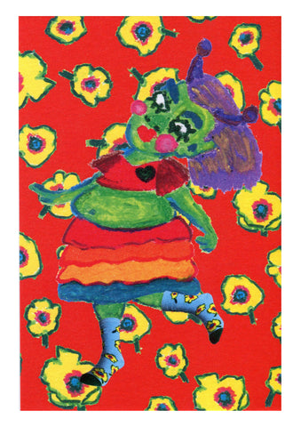 +VIBES POSTCARD - Oh my little yellow!