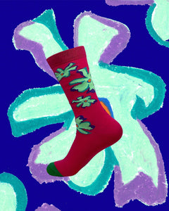 Lucky peppermint ankle socks